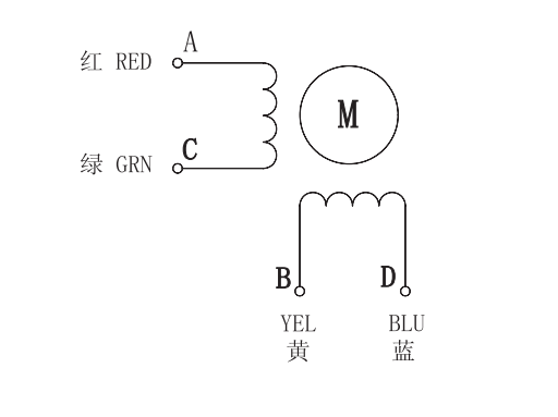 110步进电机接线图